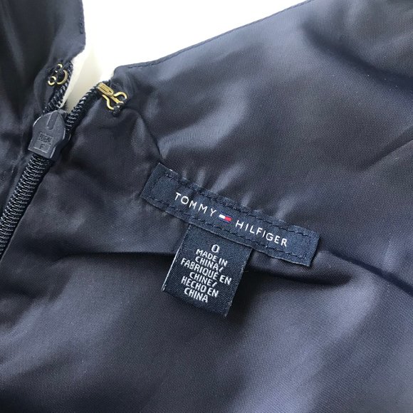 Tommy Hilfiger Navy Sleeveless Dress - Picture 4 of 6